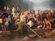 William Ranney Marion Crossing the Pee Dee painting